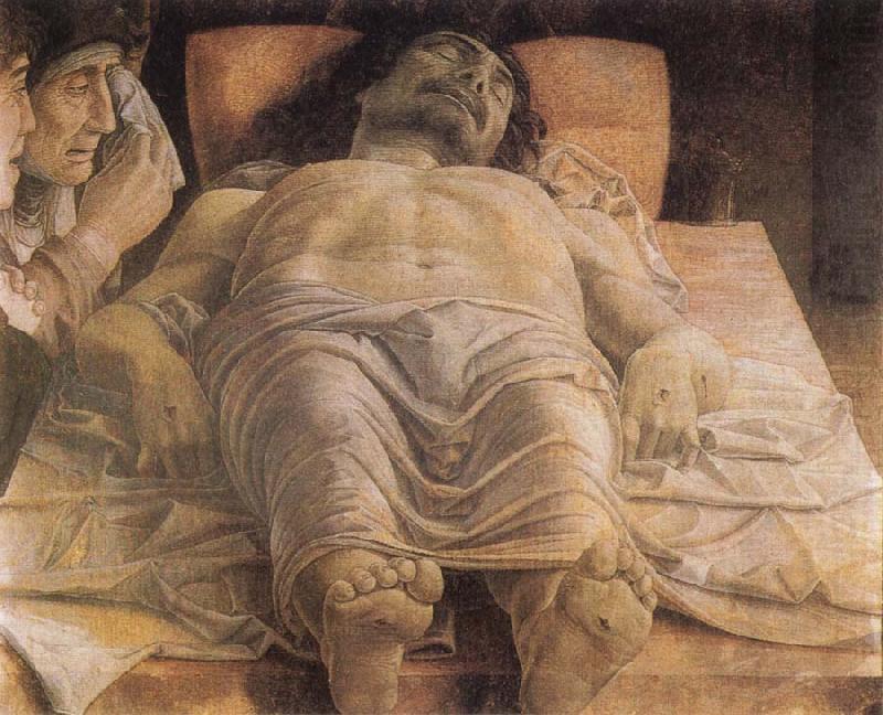 MANTEGNA, Andrea Dead Christ china oil painting image